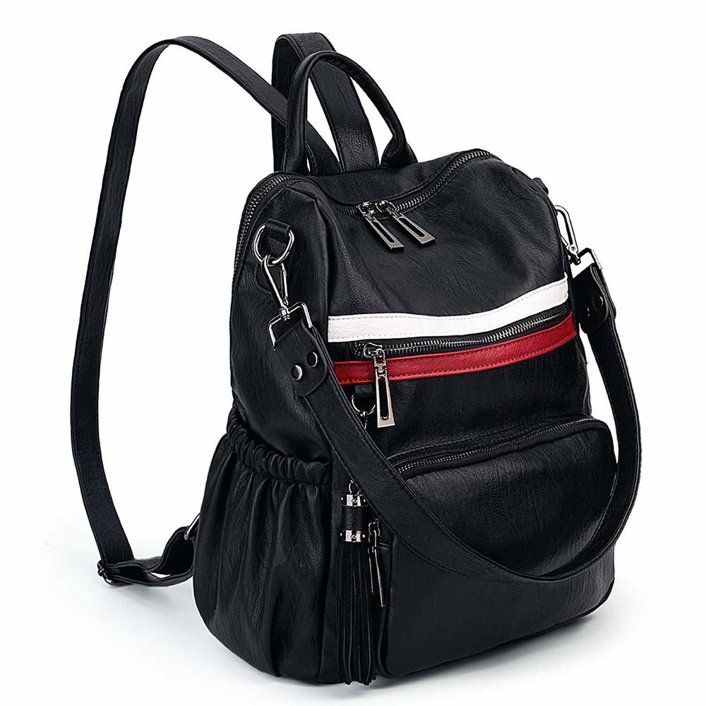 Women Backpack Purse Leather Vegan Ladies Fashion Designer Rucksack🦇